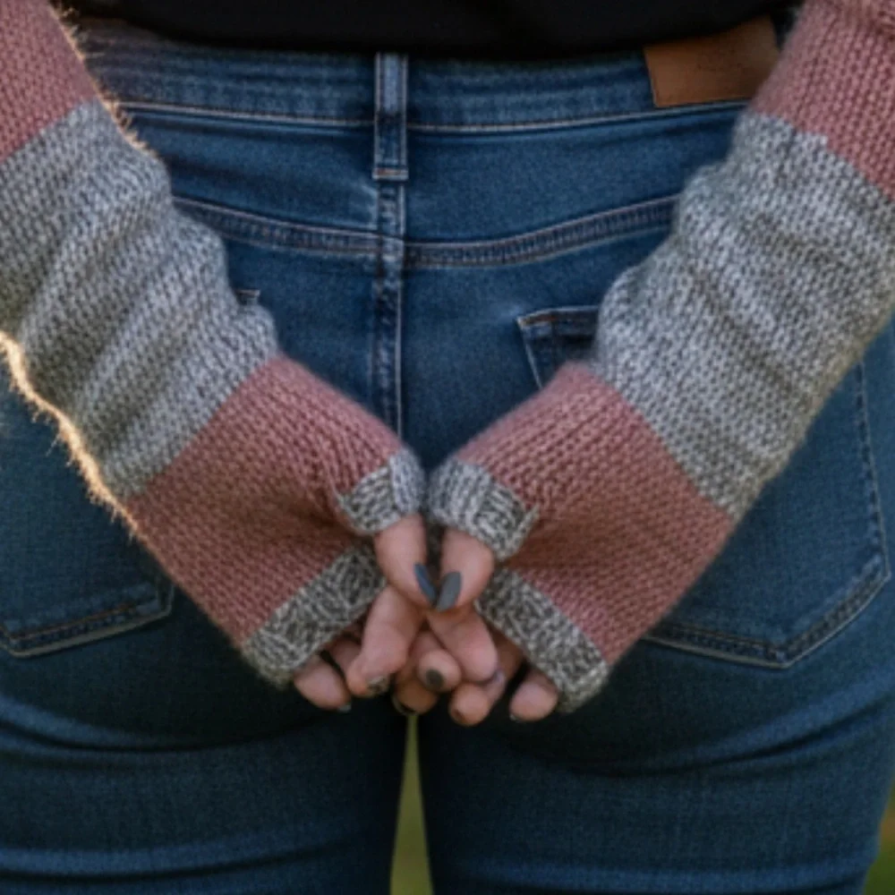 Faith Fingerless Gloves Hand Warmers